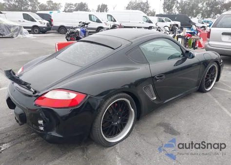 2006 Porsche Cayman S z USA, uszkodzony, nr VIN WP0AB29856U781036